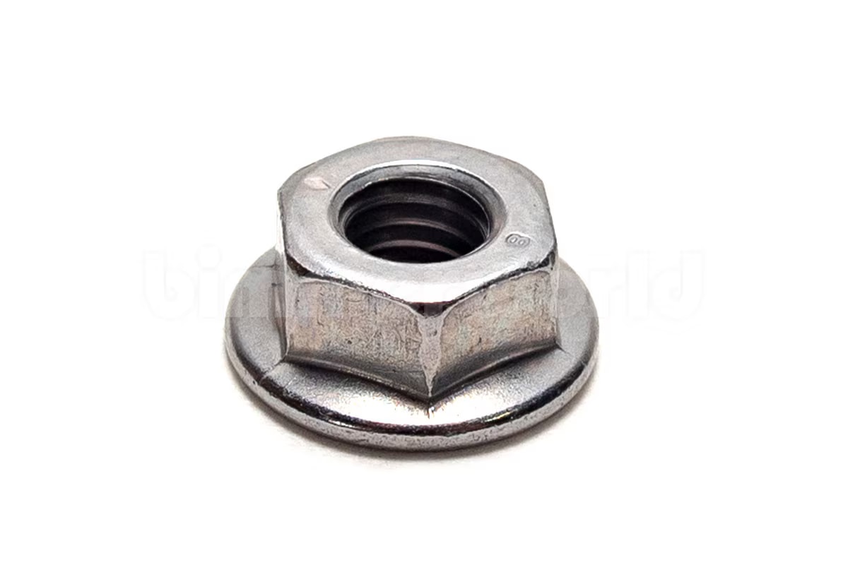 Hex Nut with Washer, M6