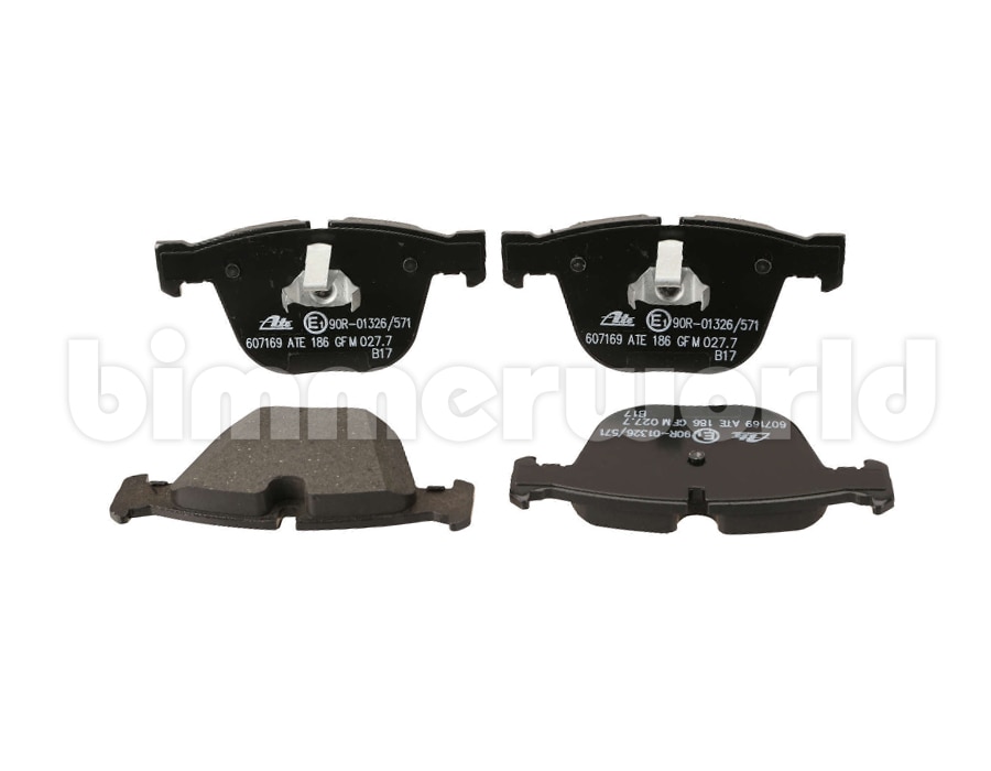 Rear Brake Pad Set, OEM - F01 F02 F04 7-series & F07 5-series GT