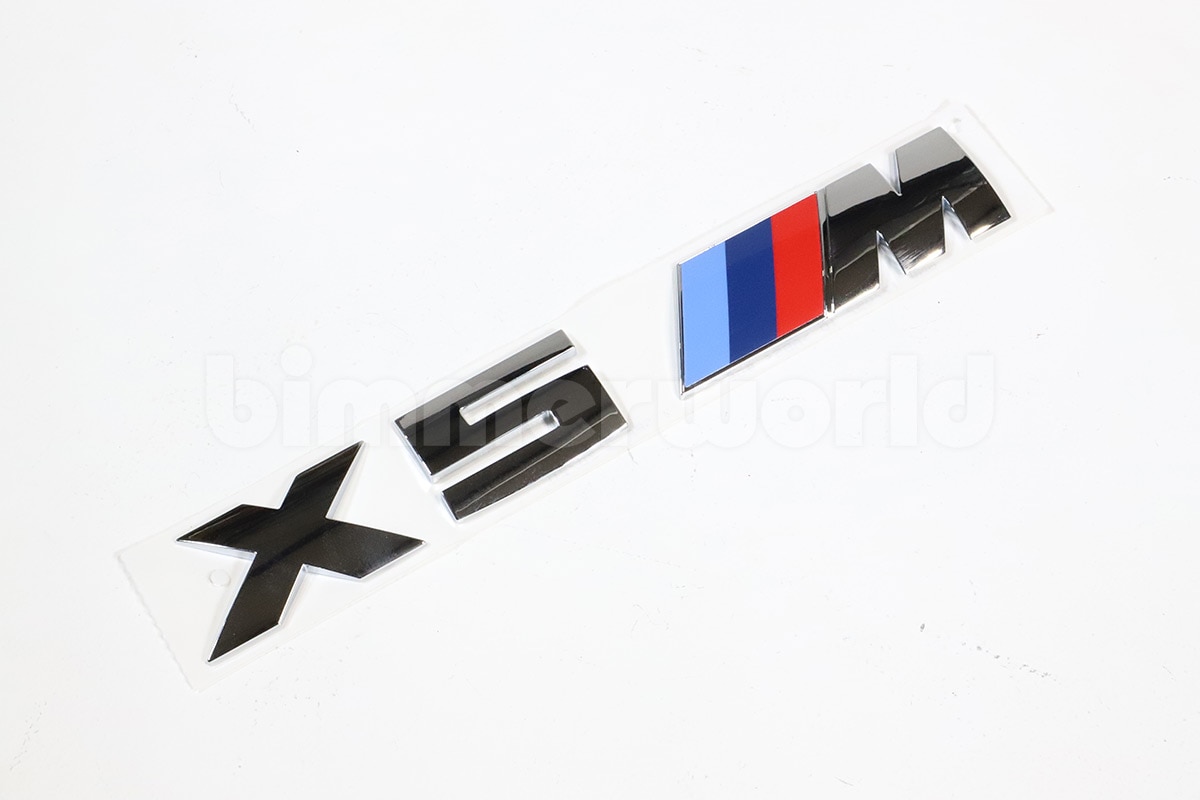 Genuine BMW X5 ///M Emblem - F85 X5M (2015-2018)