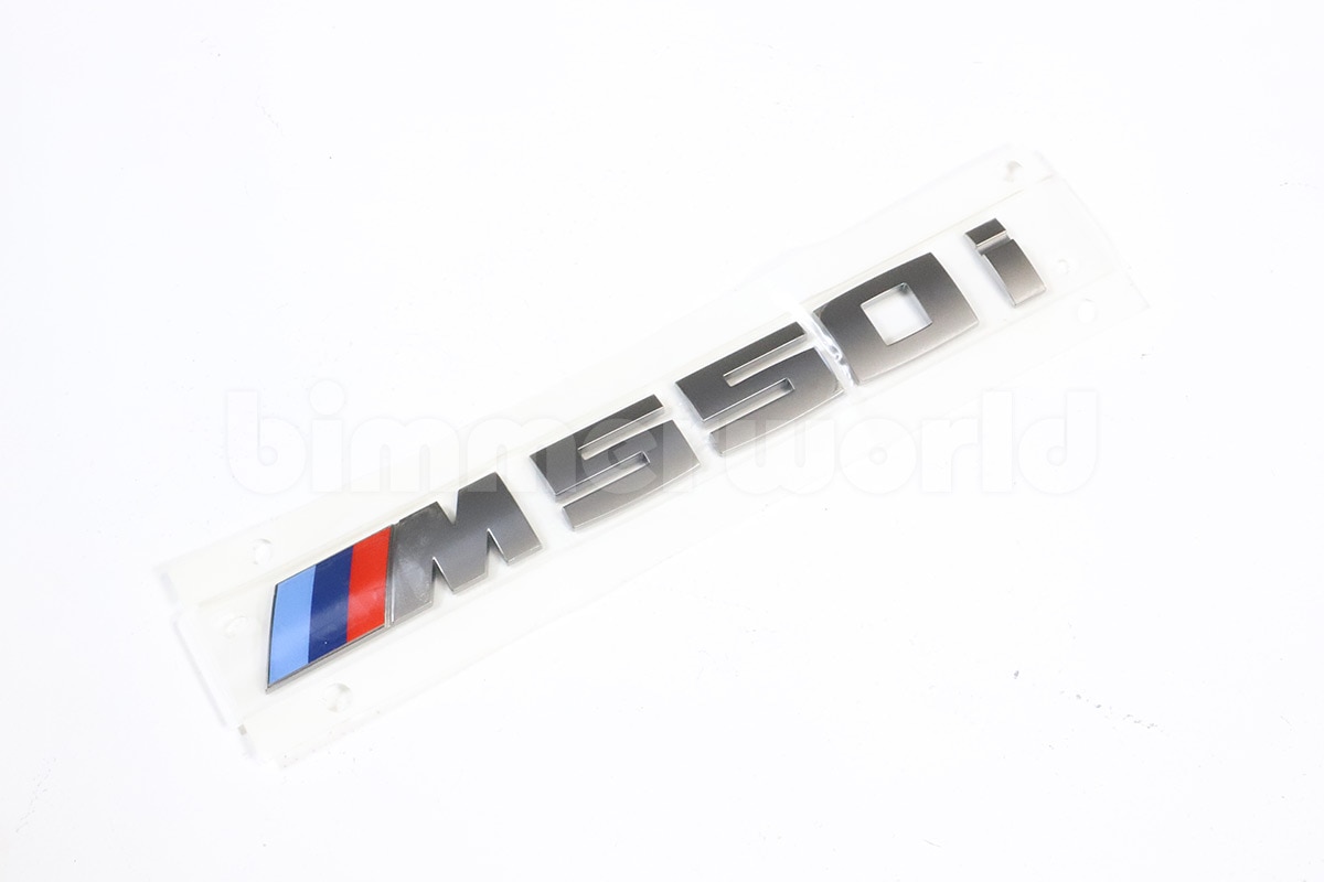 Genuine BMW M550i Rear Trunk Emblem - G30 M550i
