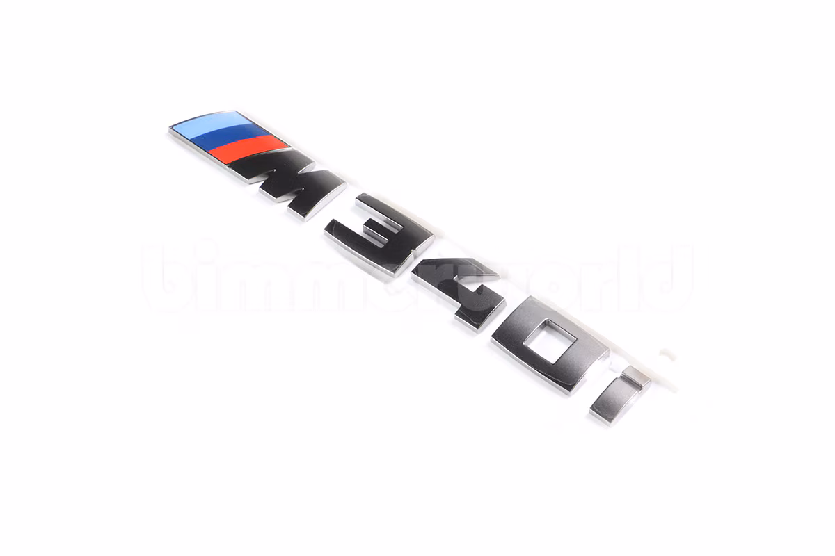 Genuine BMW M340i Emblem - G20 M340i - Cerium Gray