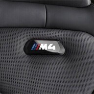 Genuine BMW Illuminated M Trim For Backrest - Black - F82/F83 M4