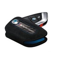 M Performance Key Fob Case Black Alcantara
