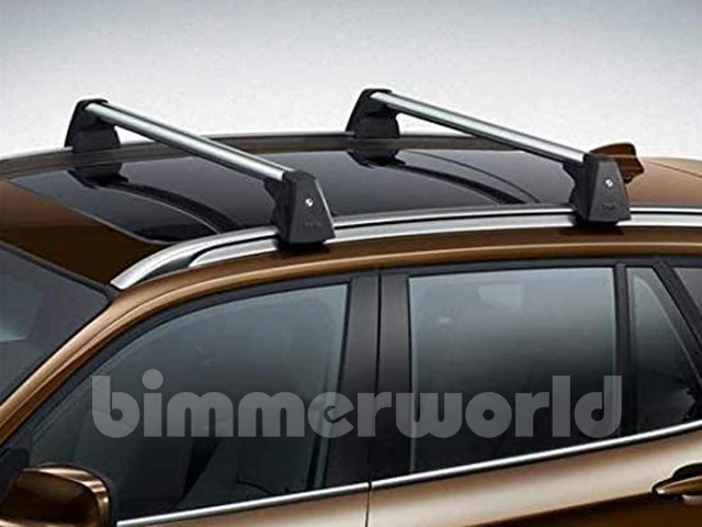 Compatible avec BMW X1 (E84) 2010-2015 Barres de Toit ACE-2 Railing  Porte-Bag