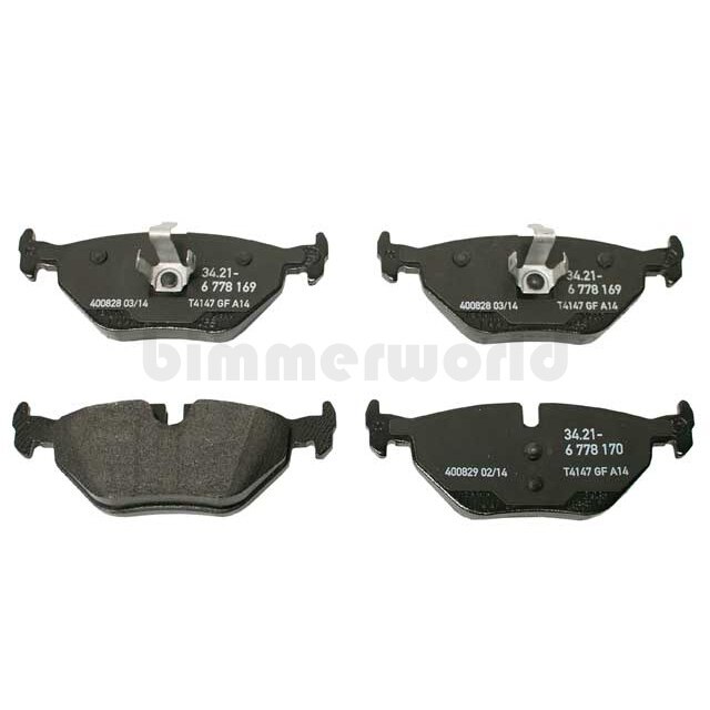 Rear Brake Pad Set Textar 34216778168