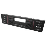 Black AC Heater Climate Control Panel For BMW 540i E39 Sedan Wagon 1997–2003 – Replaces 64118375645
