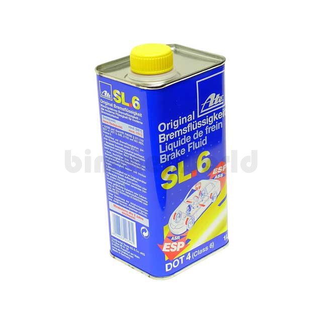 Audi Brake Fluid - DOT 4 Synthetic OEM replacement - 1 Liter