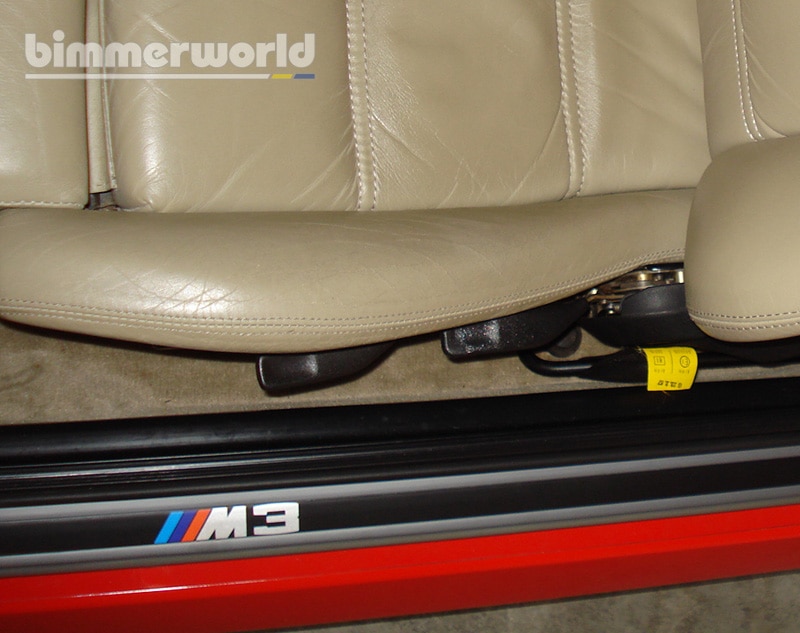 BMW E30 ///M logo Door Sill 51472230605 / 51472230605