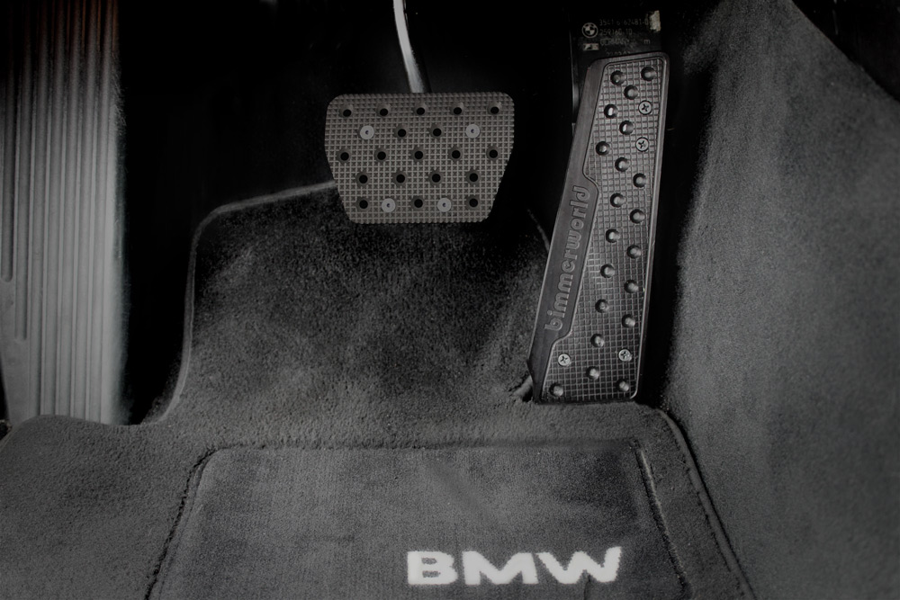 BimmerWorld BMW Pedal Set - Automatic Transmission