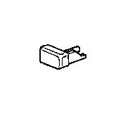 thumbnail image 2 of Genuine BMW E36 Glove Box Lid Release Lever Push Button Cap – Grey 51168170672 2 of 3
