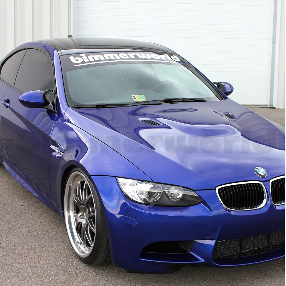 Customizable M Performance Style Vinyl Windshield Banner / Visor Decal For BMW - Oracal Vinyl
