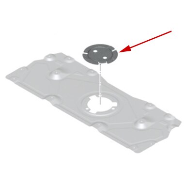 BMW E46 Original-Zugangsplattensatz Für Ölablassschraube 51718197932 UK