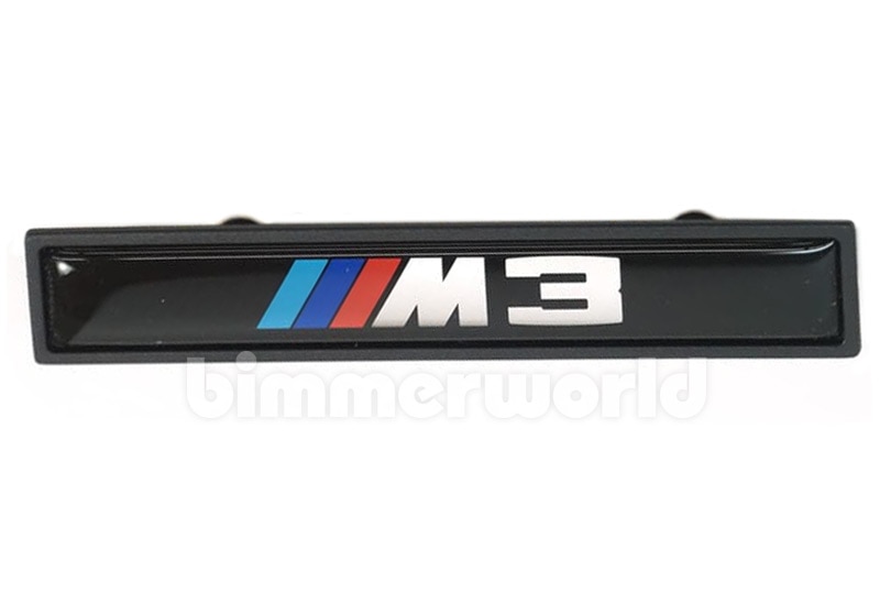 Genuine BMW M3 Side Moulding Badge / Emblem - E36 M3 328i 325i 323i