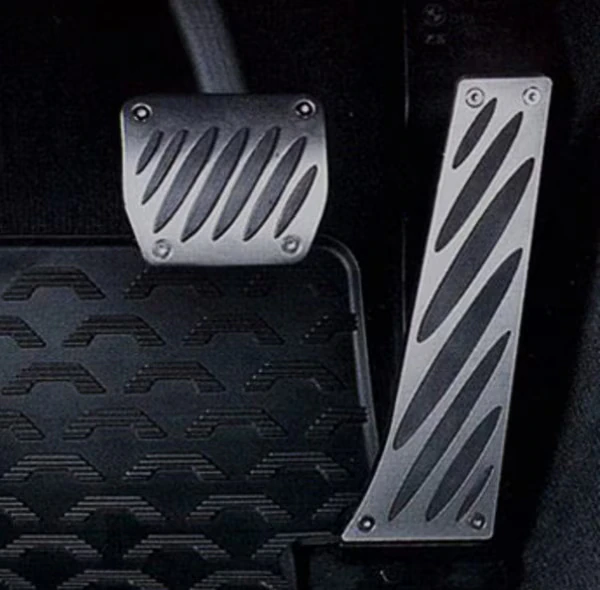 BMW Brushed Aluminium M Pedals – JL Motoring