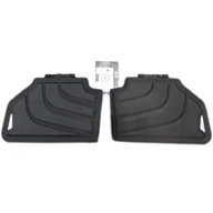 BMW Rubber Rear Floor Mats - Black - F25 X3 - 51472164764