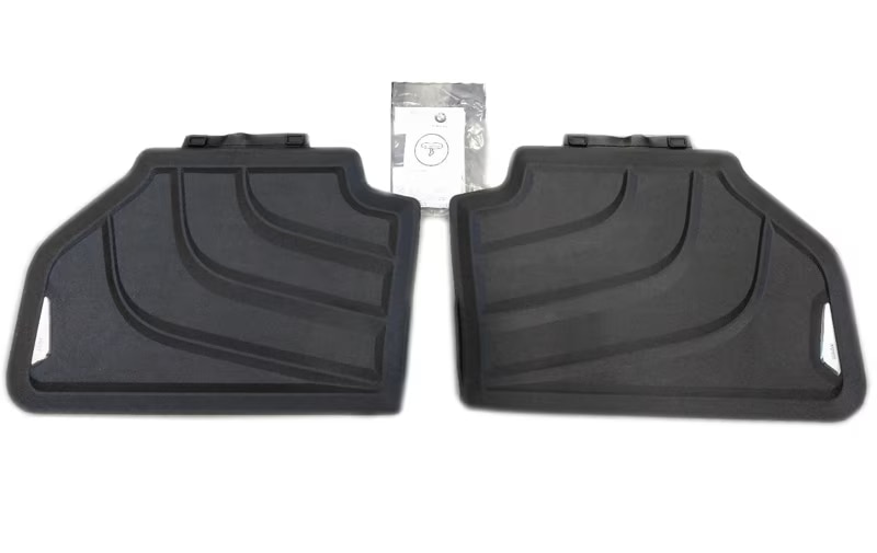 BMW Rubber Rear Floor Mats - Black - F25 X3 - 51472164764