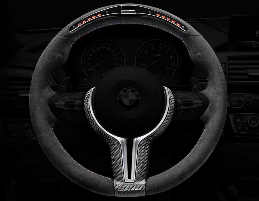 M Performance Steering Wheel with Race Display - F87 M2