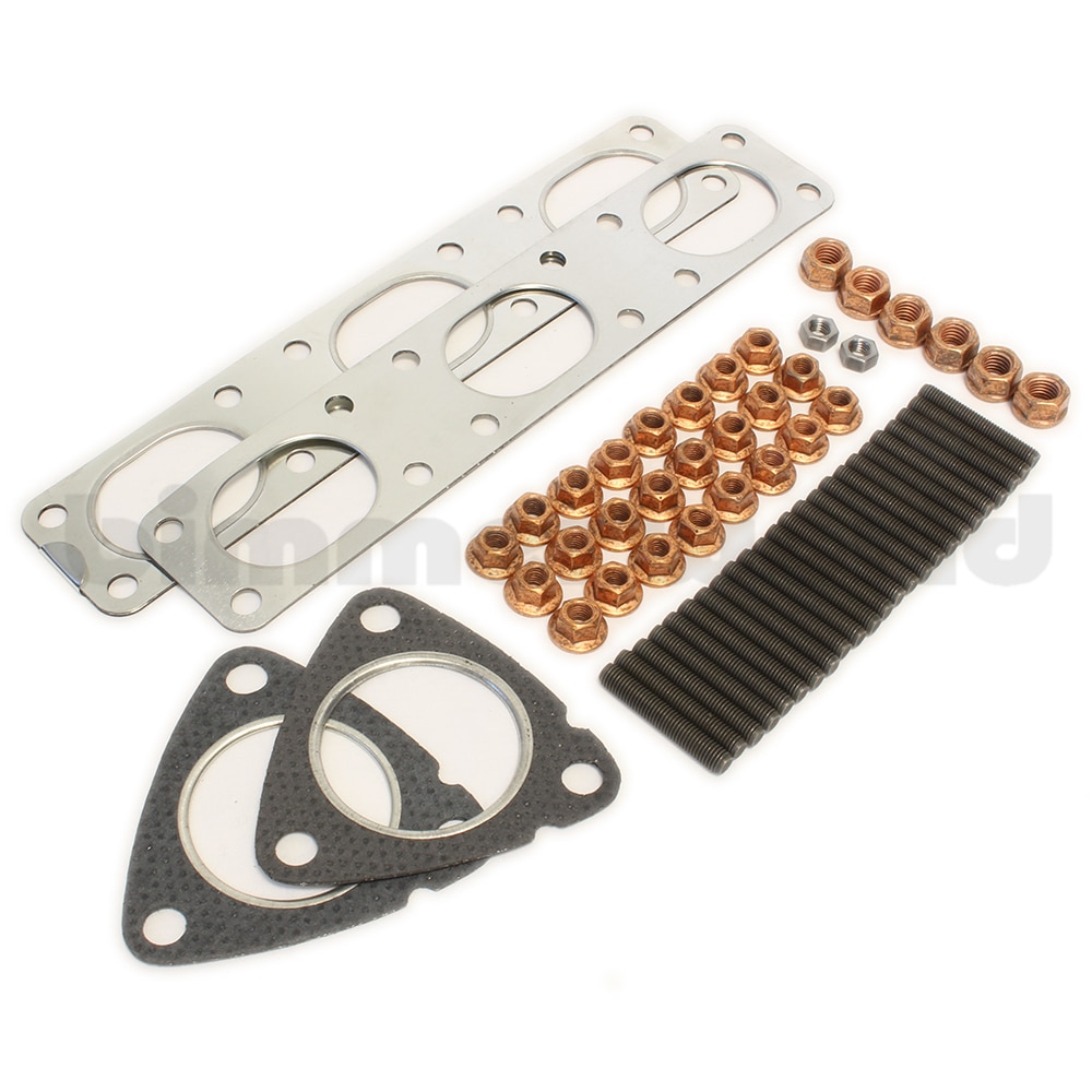 E36 Complete Header Install Kit M50, M52, S50, S52 Engines