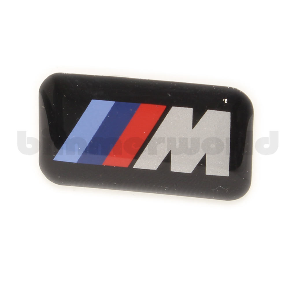 4 BMW Germany M Tech Alloy steering Wheel sticker emblem M3 M5 E90 E92 E46 E82 