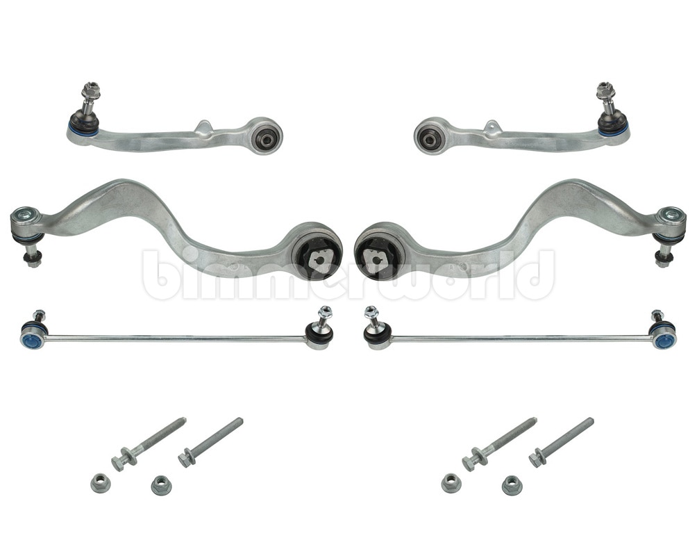 2 Meyle Left+Right Front Strut Mounts Shock Bushing Bearing Support Set for BMW 
