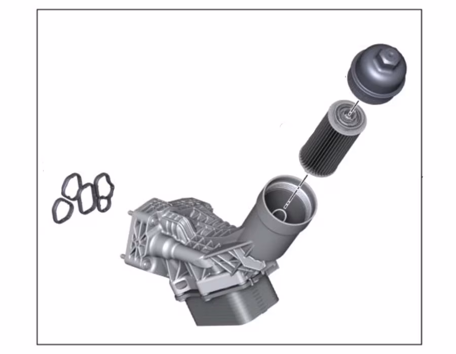 Oil Filter Housing Assembly BMW G20 G22 G26 G30 G29 G01 G02 B46 B48