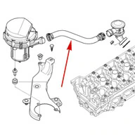 Pressure Hose for Secondary Air Pump - BMW E46 M3 (2001-2006)