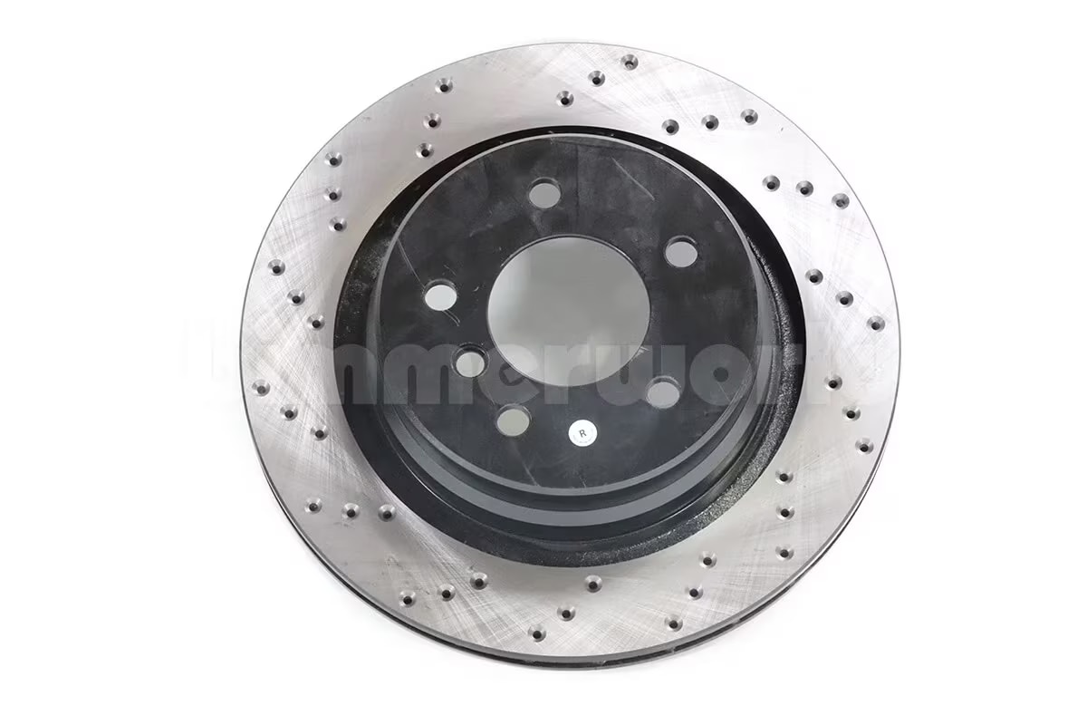 StopTech Rear Right CrossDrilled Brake Rotor BMW E36 M3, MZ3