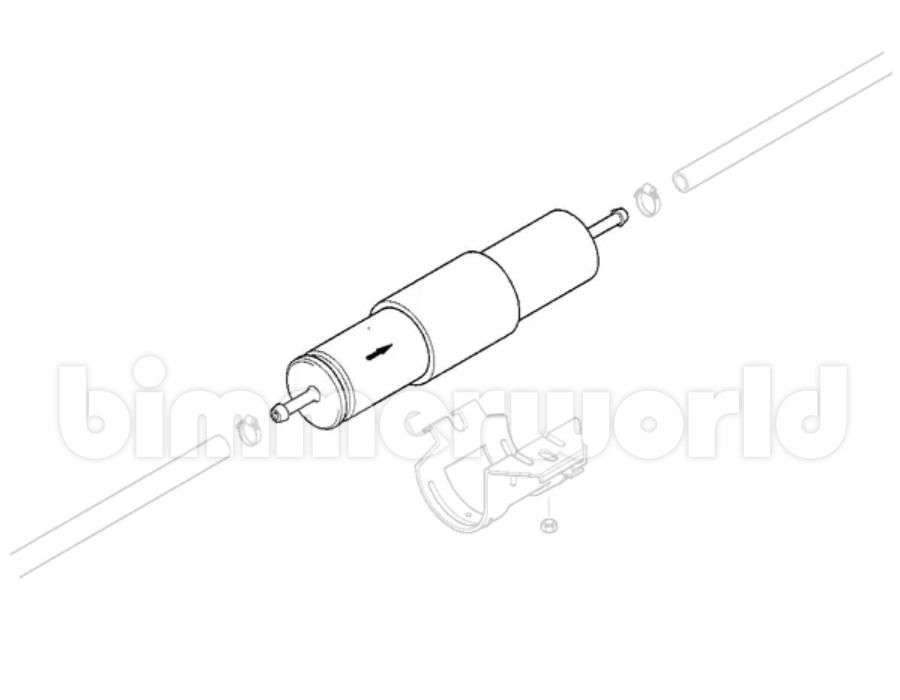 Fuel Filter Genuine BMW E36 E46 Z3 E34 (See Description)