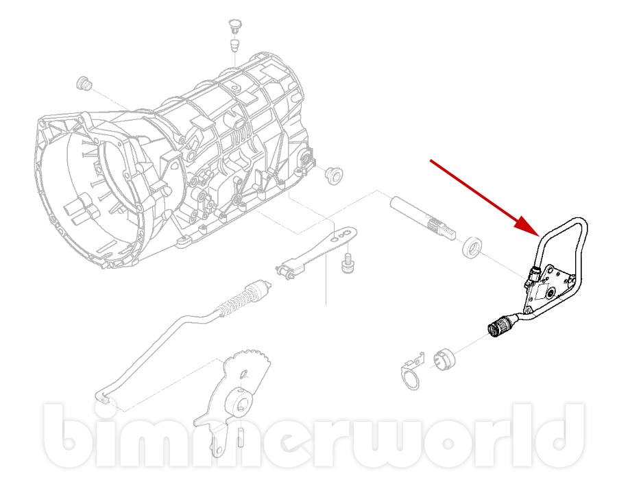 Auto Transmission Selector Switch BMW E46 E39 Z4 5HP19 A5S325Z