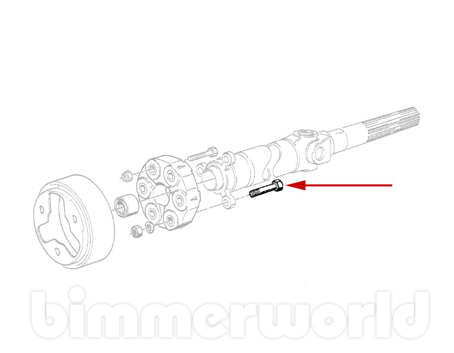 thumbnail image 2 of BMW Genuine Hex Bolt M12x1.5x90 Mm – Grade 10.9, Part #33321091058, Made In Germany 2 of 4