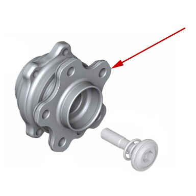 thumbnail image 2 of Front Wheel Hub Bearing Assembly Kit For BMW M2 M3 M4 2015-2020 – Pair (Left+Right) 2 of 3