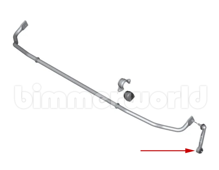 Rear Sway Bar Link Genuine BMW G01 X3 & G02 X4
