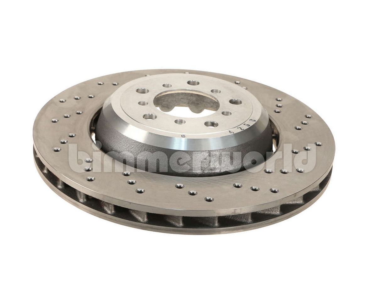 BMW Front Right Brake Rotor E9X M3, E8X 1M 34112283802