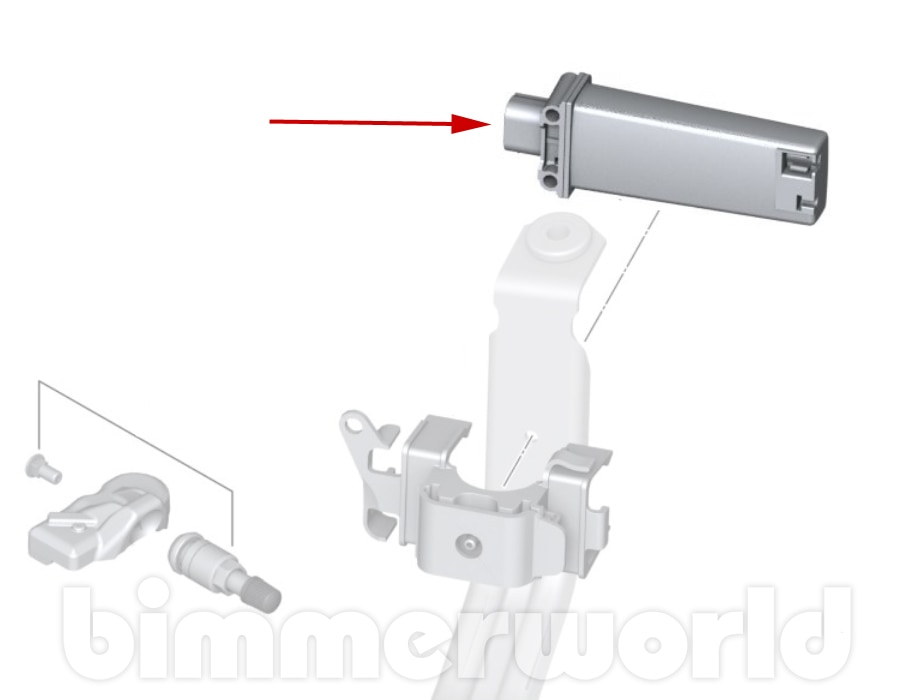 TPMS RDC Control Unit 433MHz - BMW F3X & F22 (2012-2014