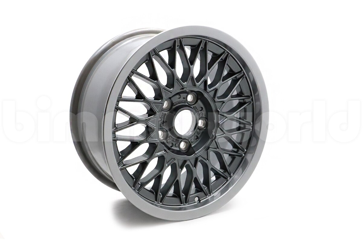 Genuine BMW Style 5 Wheel 16x7.5, Nogarosilber - E30 M3, 1987-1991