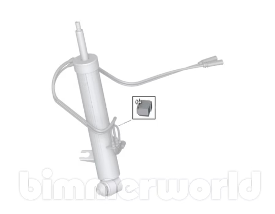 Acceleration Sensor for Rear VDC Strut F15/F85 X5 & F16/F86 X6