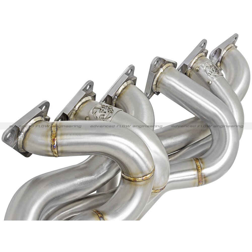aFe Twisted Steel Racing Headers with Cats E46 M3