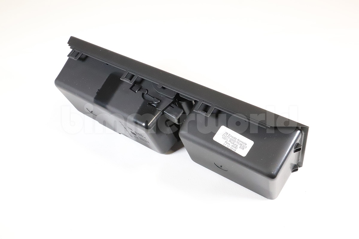 Genuine BMW E46 Trim Insert with Sliding Rolller Cover - 51167038323
