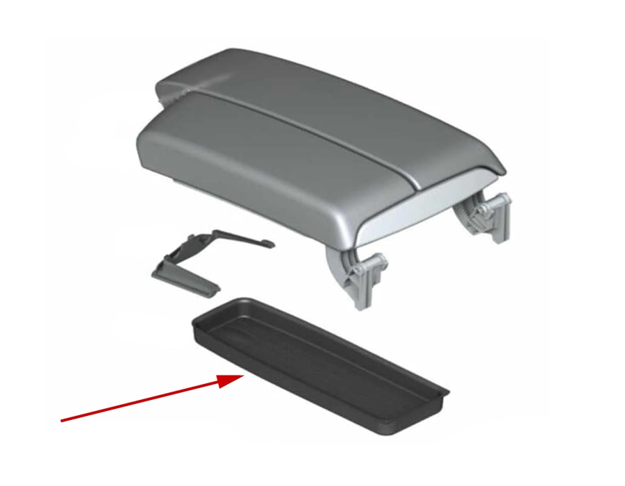 Genuine BMW Insert for Front Center Console E90 E91 E92 E93