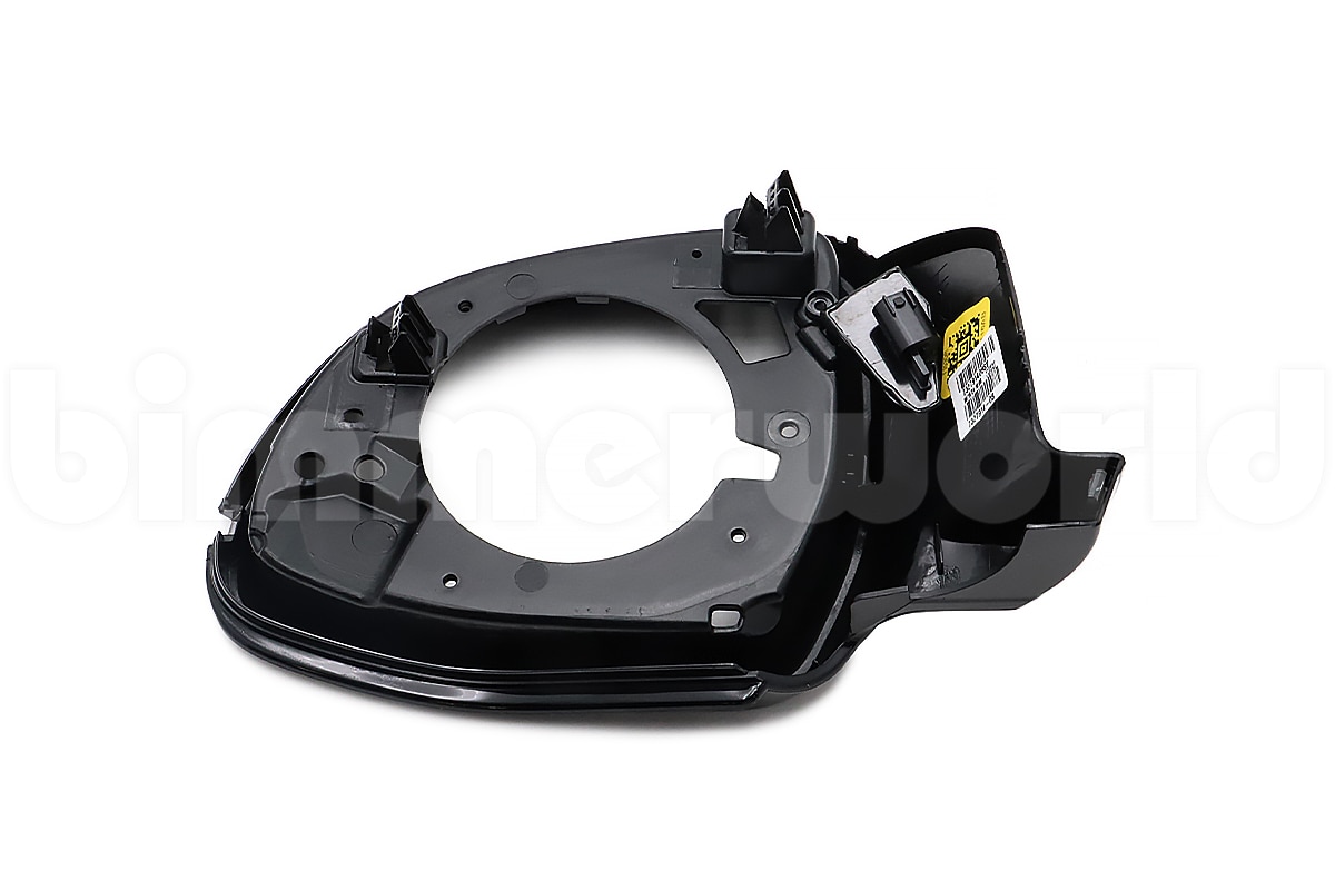 Right Mirror Frame Ring, Black - BMW F15 F16 F25 F26 - 51167327914