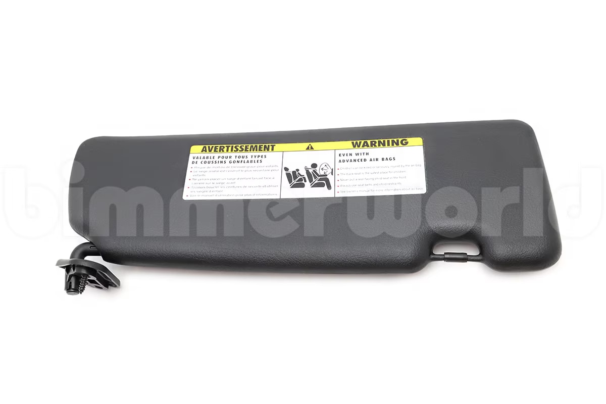 Brand New Sun Visor For BMW E30 Coupe 325eS 325i 318i 320i Black Pair 818903