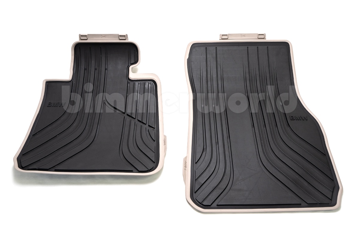 Genuine BMW Modern Rubber Floor Mats F30/F31/F34 3Series 20122018
