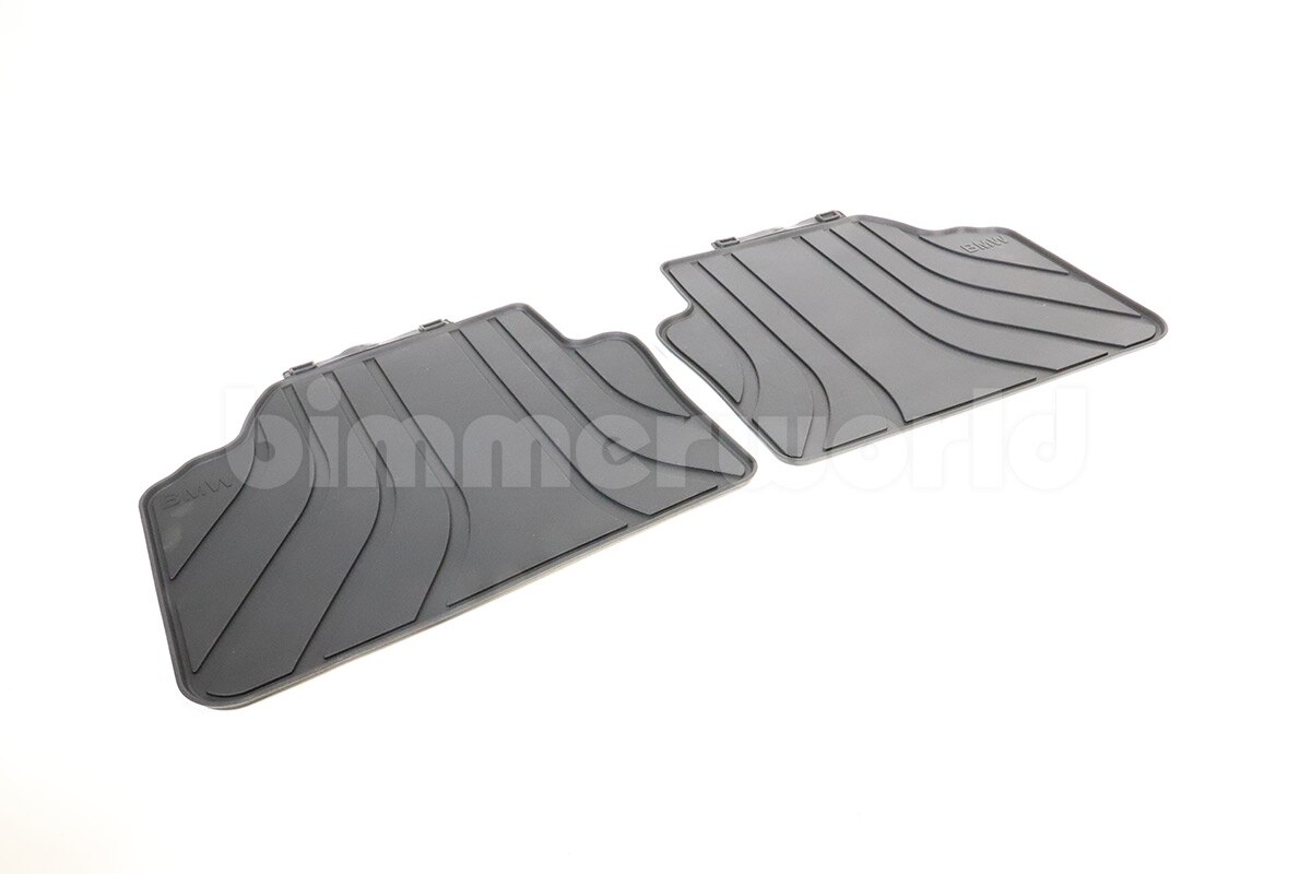 thumbnail image 2 of Lengenfelder Black Floor Mat Set For BMW E90 E91 3 Series – Genuine German Made, New 2 of 2