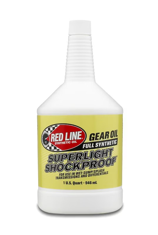 Red Line Superlight ShockProof Gear Oil, Quart
