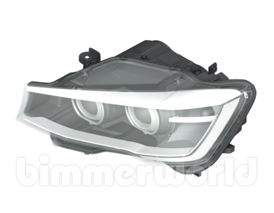Xenon Adaptive Headlight Left Genuine BMW F25 X3 2015 2016 2017