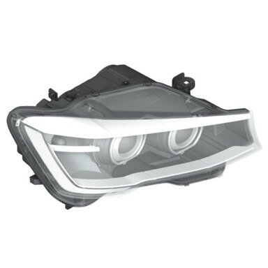 thumbnail image 2 of Passenger Side Halogen Headlight For BMW X3 2015-2017 – Direct Replacement W/ Bulbs – Evan-Fischer 2 of 6