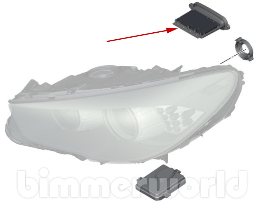Headlight Driver Module for AHL Xenon F10 5Series LCI 2014 2015 2016