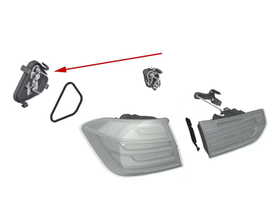 Genuine BMW Bulb Socket for Left Rear Lamp F30/F80 Sedan