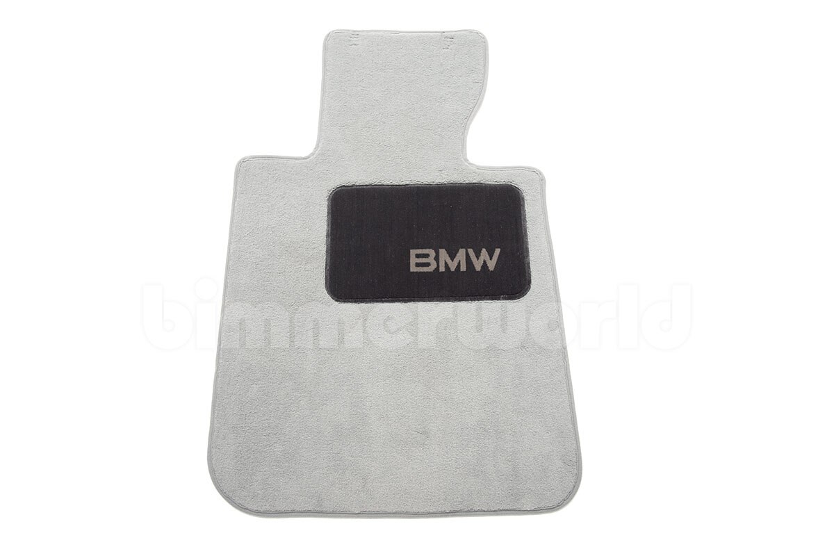 Genuine BMW Floor Mat, Grey, Driver's Side E82 128i/135i/1M