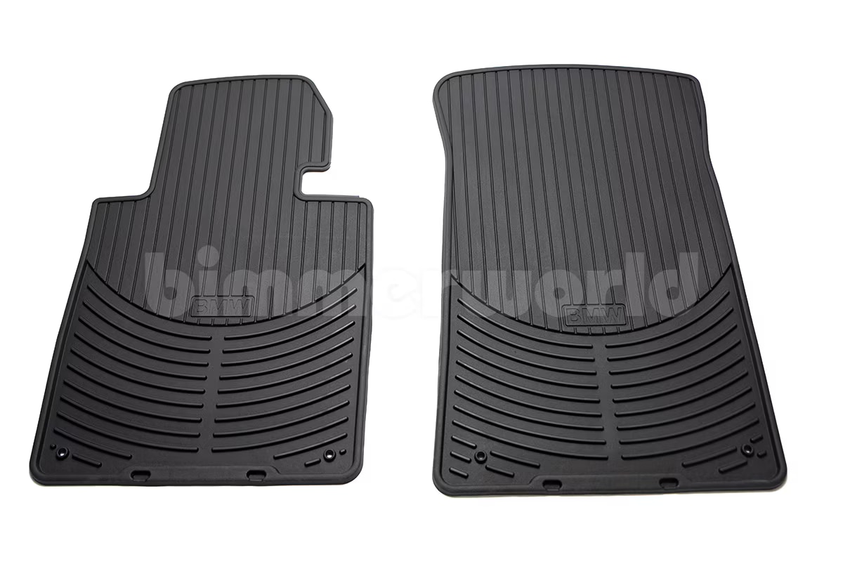 Genuine BMW Rubber Front Floor Mats E46 3 Series 82550151192